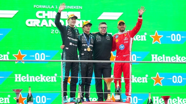 Peter Bonnington, l'emozione di un podio: Schumi, Hamilton e Antonelli, tra passato e futuro