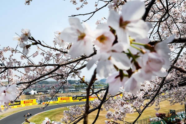 Suzuka in fiore: F1 tra velocità e magia giapponese