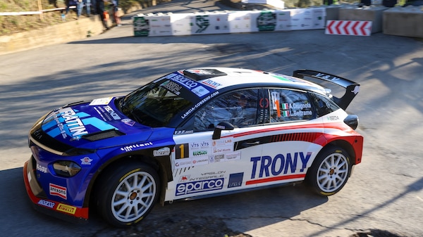 Crugnola e la Lancia subito in testa al Ciocco