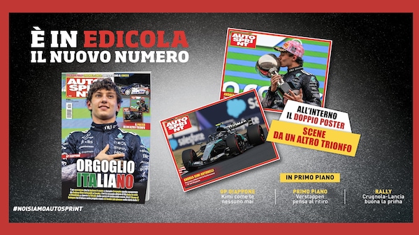 Non perdere Autosprint n°13: in edicola il poster di Andrea Kimi Antonelli