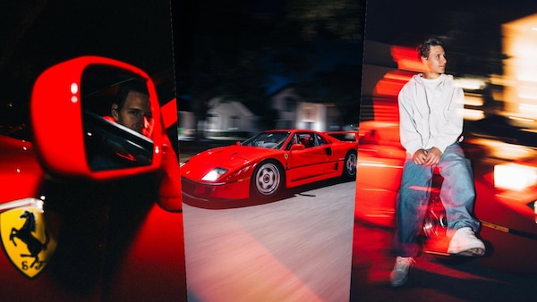 Dopo Lewis Hamilton, anche un altro campione cede al fascino della Ferrari F40