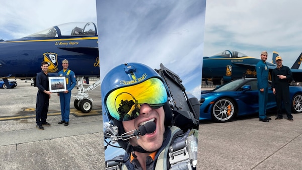 Pato O’Ward come Top Gun: volo supersonico con i Blue Angels