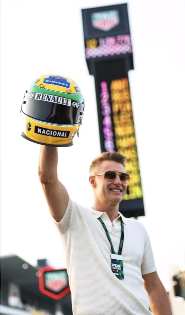 Senna, il casco del 1994 torna a far sognare