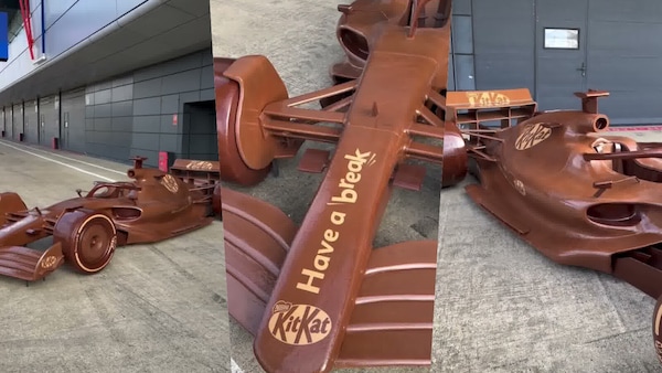 La Formula 1 diventa dolce: KitKat presenta la monoposto di cioccolato