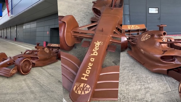 La Formula 1 diventa dolce: KitKat presenta la monoposto di cioccolato