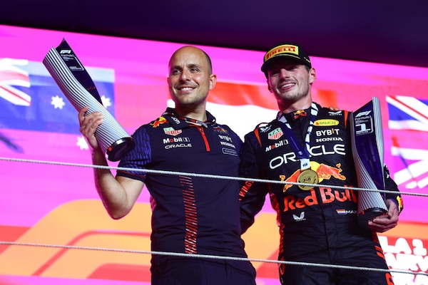 Lambiase, finisce un'era: quanti record con Verstappen