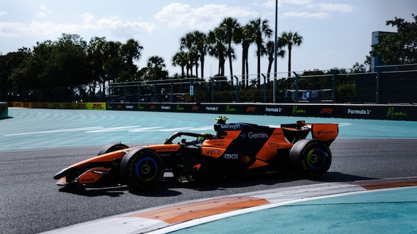 La griglia di partenza della Sprint Race di Miami