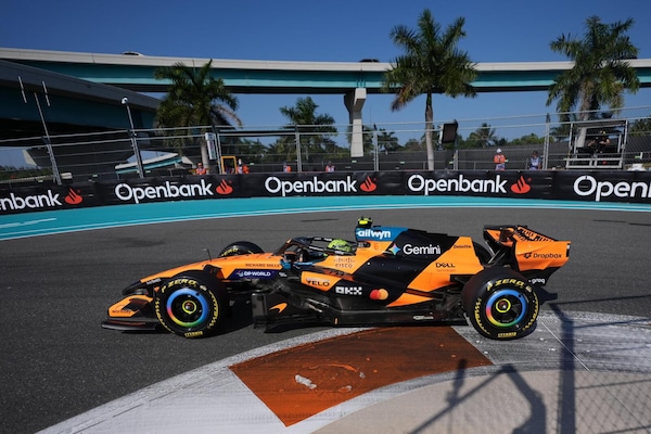 McLaren, riecco i campioni: 1-2 nella sprint del GP Miami