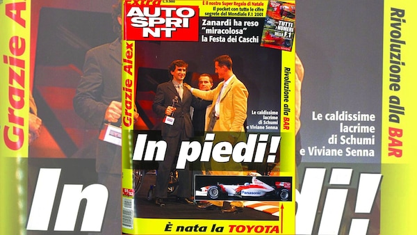 Autosprint n.51 del 2001: La sera in cui Alex si rialzò in piedi