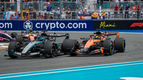 Russell mai in gara a Miami aspetta piste "tradizionali" mentre Kimi vola