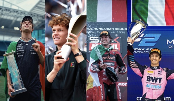 Kimi, Sinner, Bulega, Minì: il giorno dell'Italia da sogno
