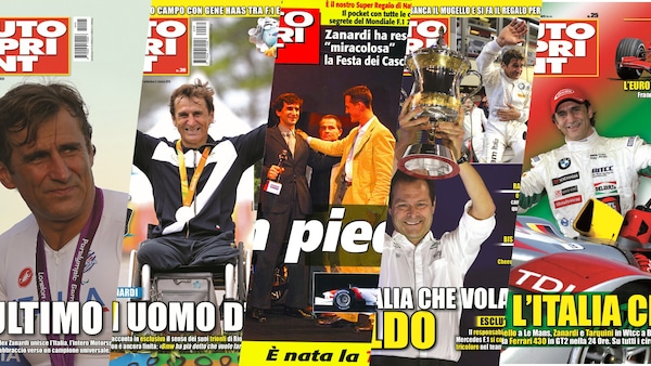 Dal 1993 al 2020: tutte le copertine Autosprint dedicate ad Alex Zanardi