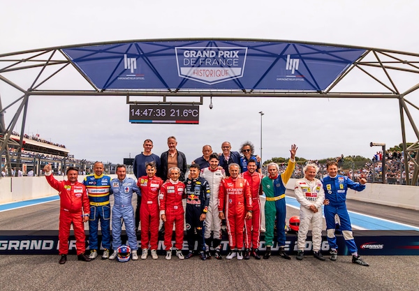 Il Gran Premio di Francia torna a vivere: le leggende infiammano il Paul Ricard