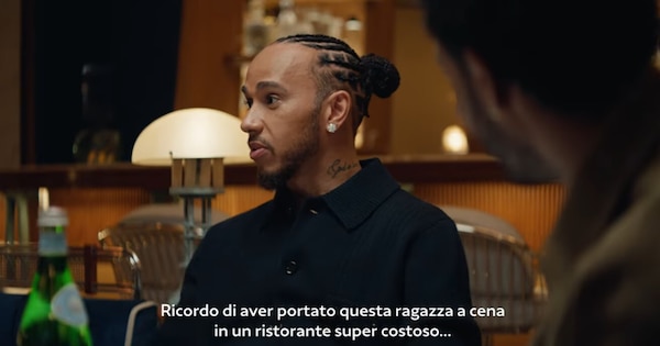 Hamilton scelto dalla San Pellegrino come testimonial, lo spot è davvero particolare