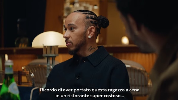 Hamilton scelto dalla San Pellegrino come testimonial, lo spot è davvero particolare