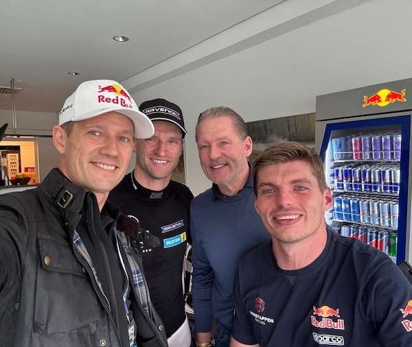 Verstappen nel rally? Ogier lancia la sfida