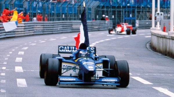 GP Monaco 1996: dalla roulette esce la Ligier di Panis!