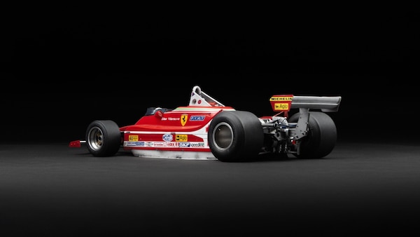 Villeneuve, la Ferrari 312 T4 può finire nel tuo salotto