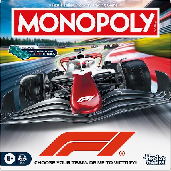 Formula 1 e Monopoly: arriva il gioco da tavolo ufficiale F1
