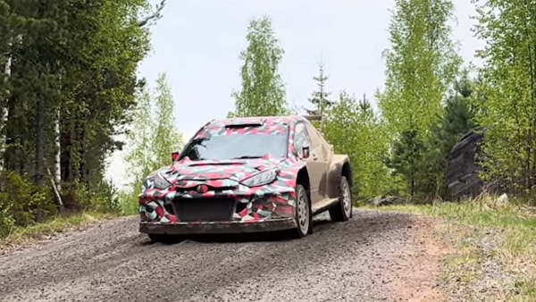 Toyota prosegue con i test in vista del 2027, Tanak sugli sterrati della Finlandia