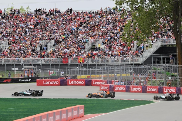 La griglia di partenza del Gran Premio del Canada