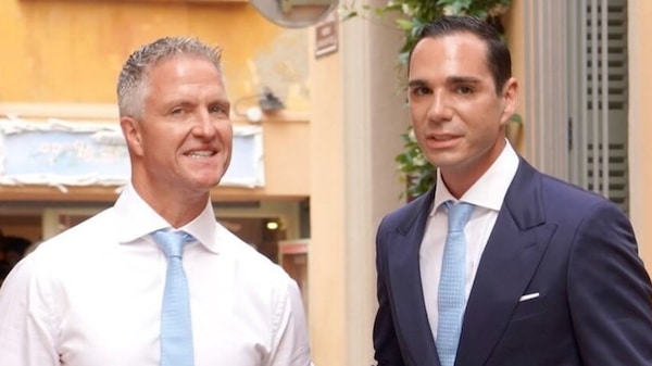 Ralf Schumacher ed Etienne Bousquet-Cassagne si sono sposati a Saint-Tropez