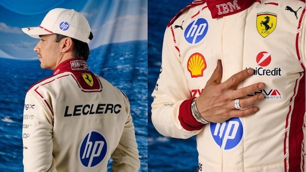 Leclerc, tuta speciale per il GP di casa con i colori di Monaco