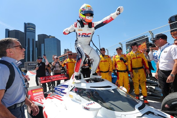 IndyCar: Palou riparte dalla vittoria a Detroit