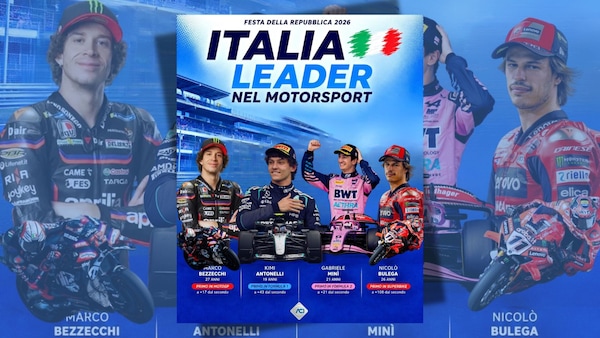 2 giugno, G. La Russa, ACI: "Orgoglio nazionale mai così forte nel motorsport"