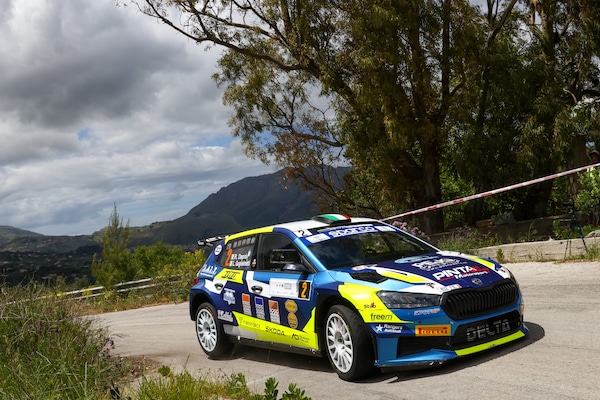 Rally Due Valli, Daprà difende la vetta. Crugnola e Campedelli all'attacco nel terzo round tricolore