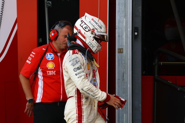 Leclerc: "Non darei la colpa alla pista. Non potevo fare niente, si vede dai dati"