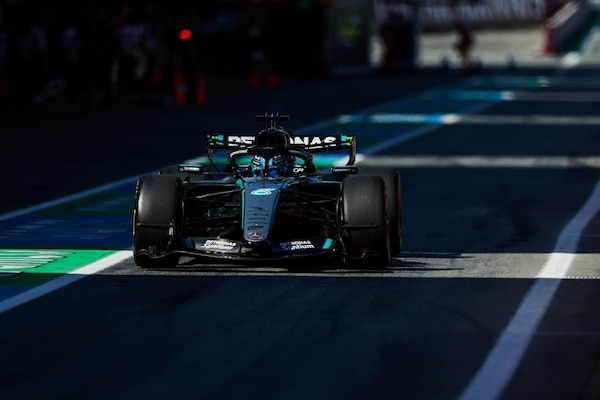FP3, GP Barcellona: Russell davanti a tutti, una Ferrari nelle prime tre