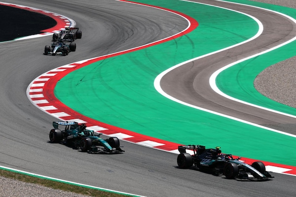 La griglia di partenza del Gran Premio di Barcellona