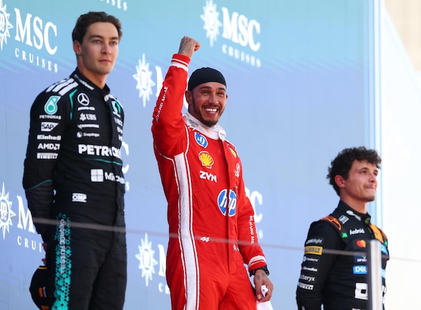 Russell, Norris e Hamilton: la Gran Bretagna torna sul podio