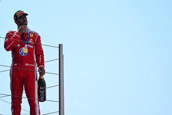 Hamilton, il quarto over 40 a vincere con Ferrari: non accadeva da 70 anni