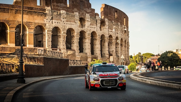 Rally di Roma Capitale, pronti al via: nuovo percorso sognando il WRC