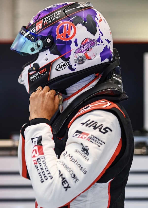 Ryo Hirakawa e il casco del cuore