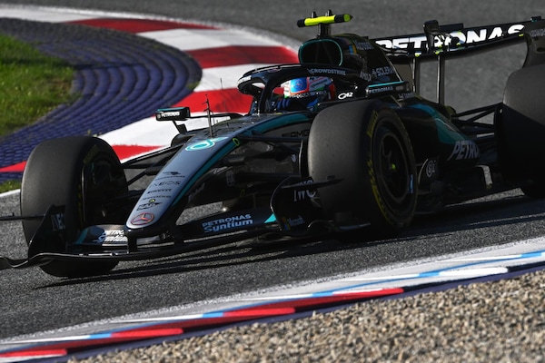 GP Austria, la classifica delle FP2: Antonelli velocissimo, Ferrari fatica