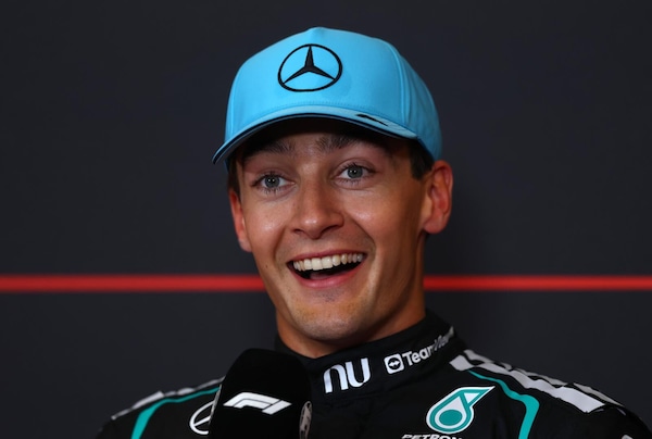 Russell lancia il nuovo "Espresso Macchiato", l'urlo via radio  "Stay calmo!"