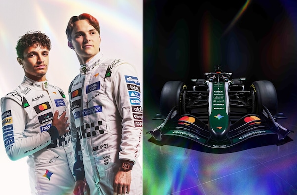 McLaren "in bianco" a Silverstone: livrea speciale per il GP di casa