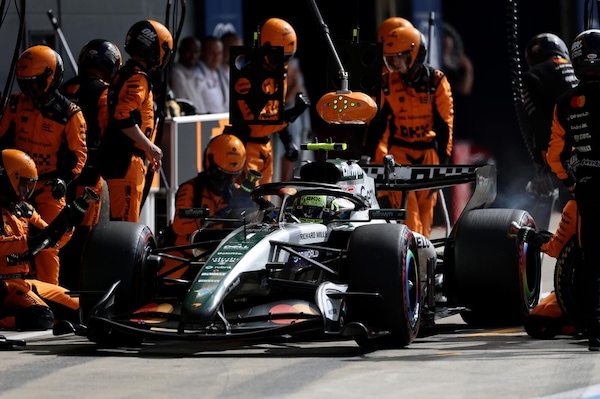 Norris ha pensato per un attimo al remake di Silverstone 1998