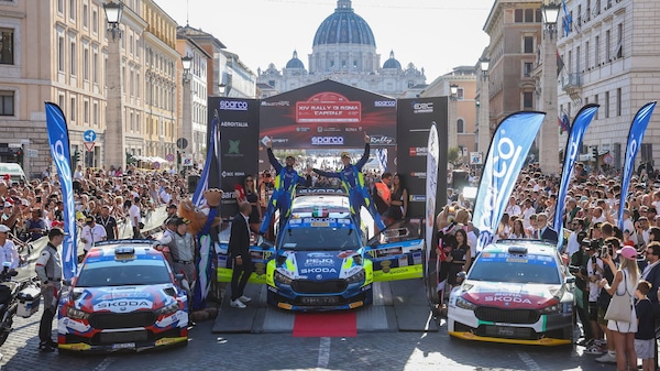 Rally di Roma Capitale, dominio Škoda sognando il WRC