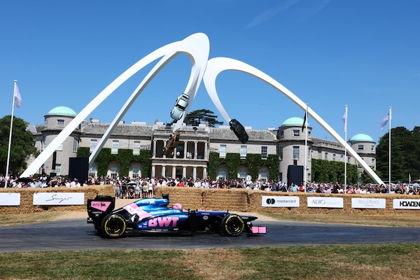 Nina Gademan protagonista a Goodwood con Alpine