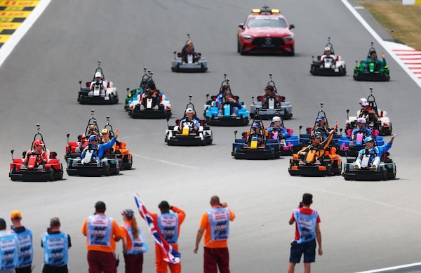 F1 Lego minicar race: l'ordine di arrivo