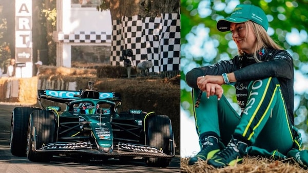 Jessica Hawkins torna al volante di una F1 a Goodwood
