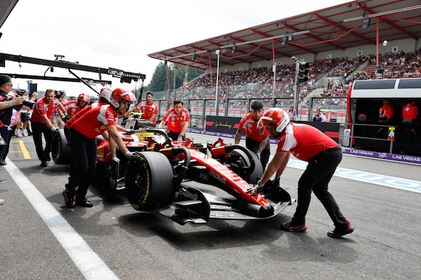 Ferrari, infrazione dopo le libere in Belgio