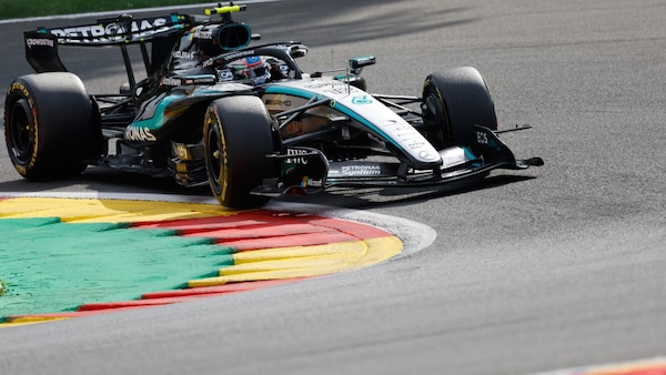 GP Belgio, FP3: Antonelli il più veloce, Hamilton a muro