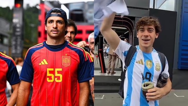 Spagna campione del mondo: esplode la gioia di Alonso e Sainz, Colapinto ringrazia Messi