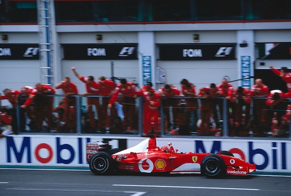 Schumacher, il sorpasso sul destino