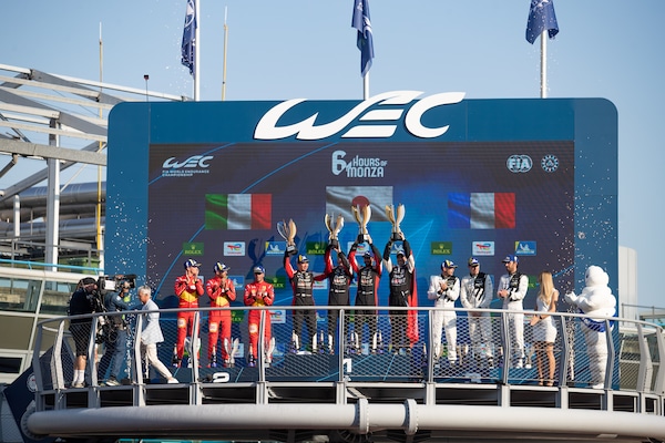 WEC a Monza, il podio Ferrari dell’ultima volta nel 2023